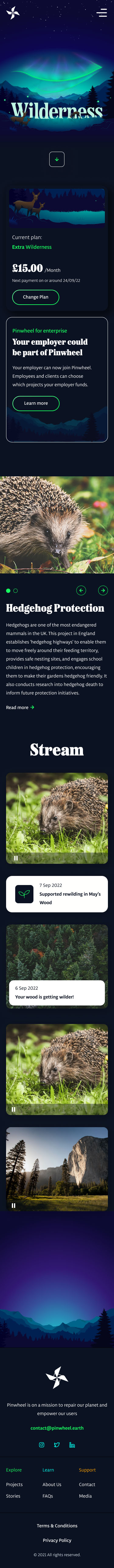 Demo of your user account
